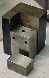 The chunks sawn from 60x60 BMS bar